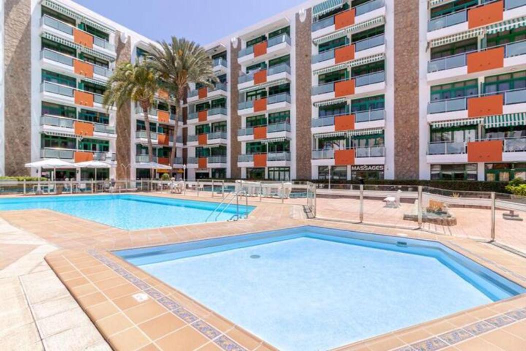 Fm Beach Home - Renovated Apartment With Swimming Pool Near Maspalomas Dunes & Beach Playa del Ingles  Ngoại thất bức ảnh